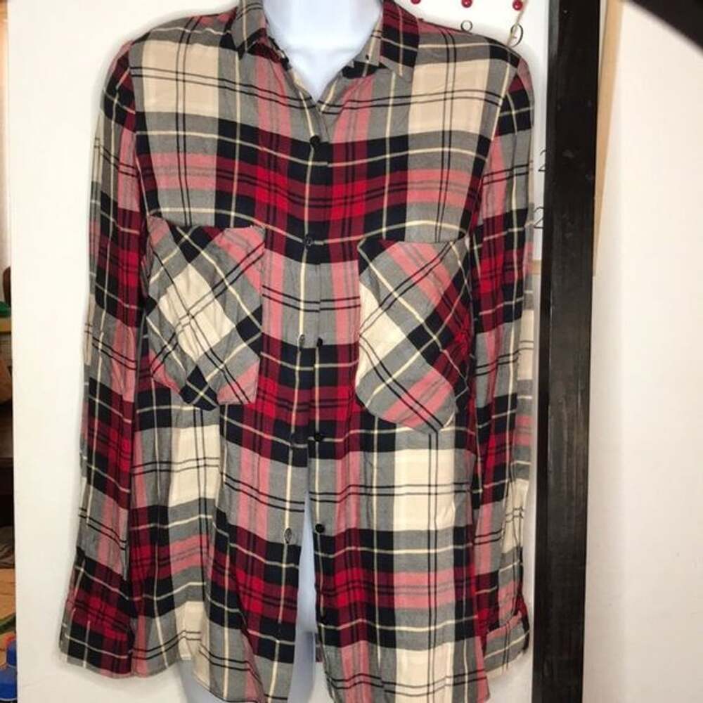 Zara plaid shirt